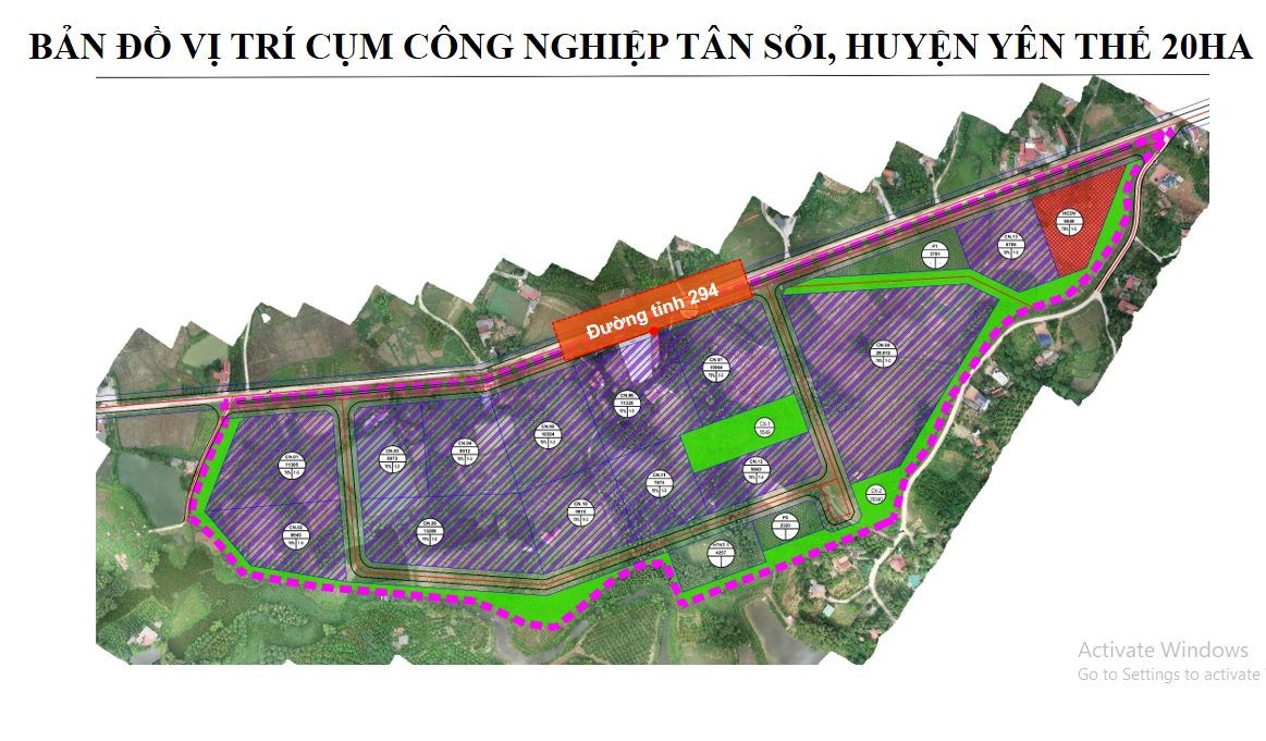 Công bố công khai thu hút doanh nghiệp đầu tư xây dựng hạ tầng kỹ thuật Cụm công nghiệp Đông Sơn...