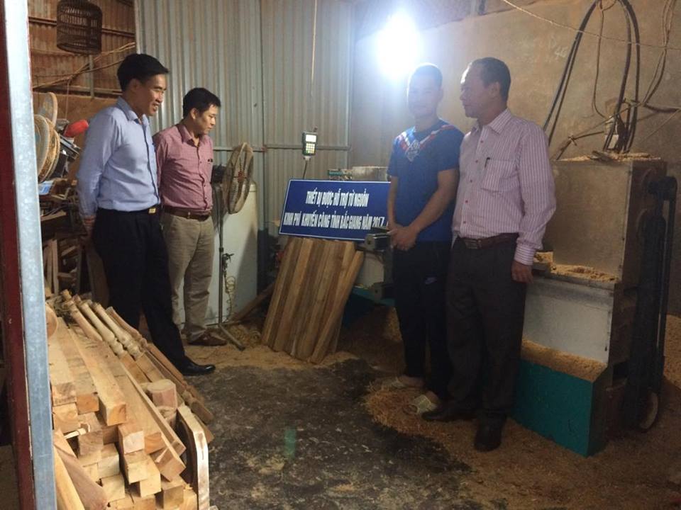 Khuyến công: Hỗ trợ làng nghề mộc Bãi Ổi, thành phố Bắc Giang
